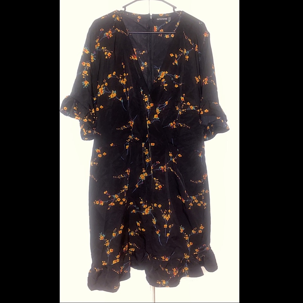 Floral mini dress